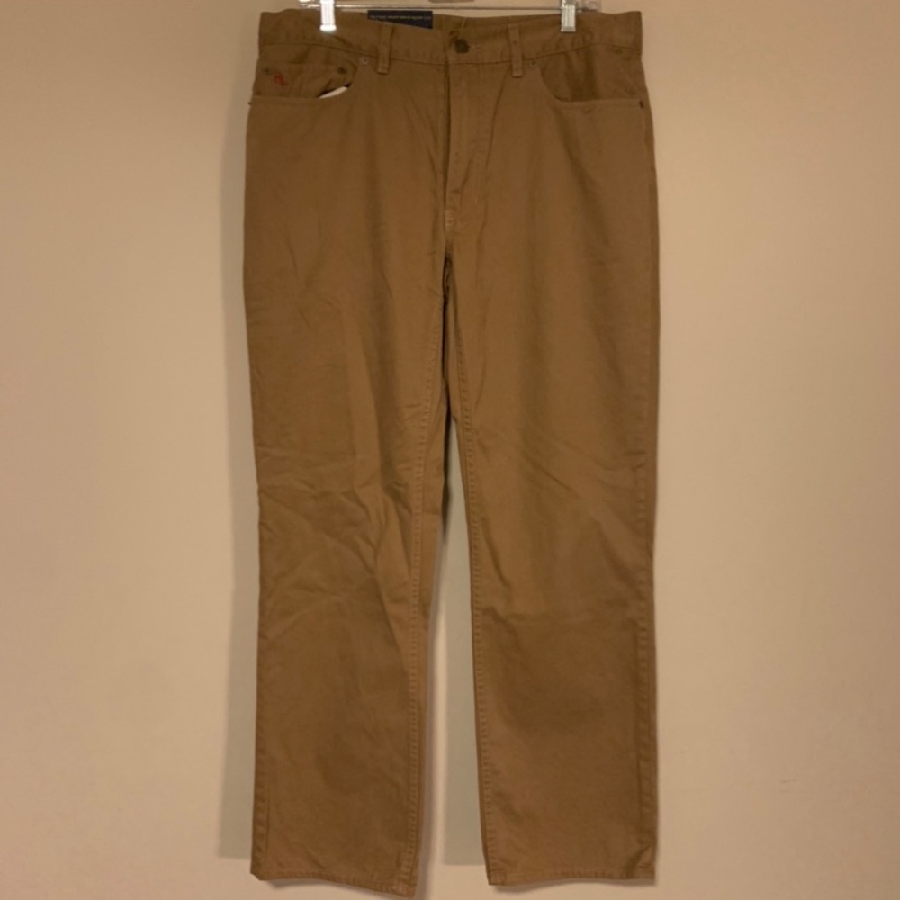 NWT Tan Polo Stretch Fit Chinos